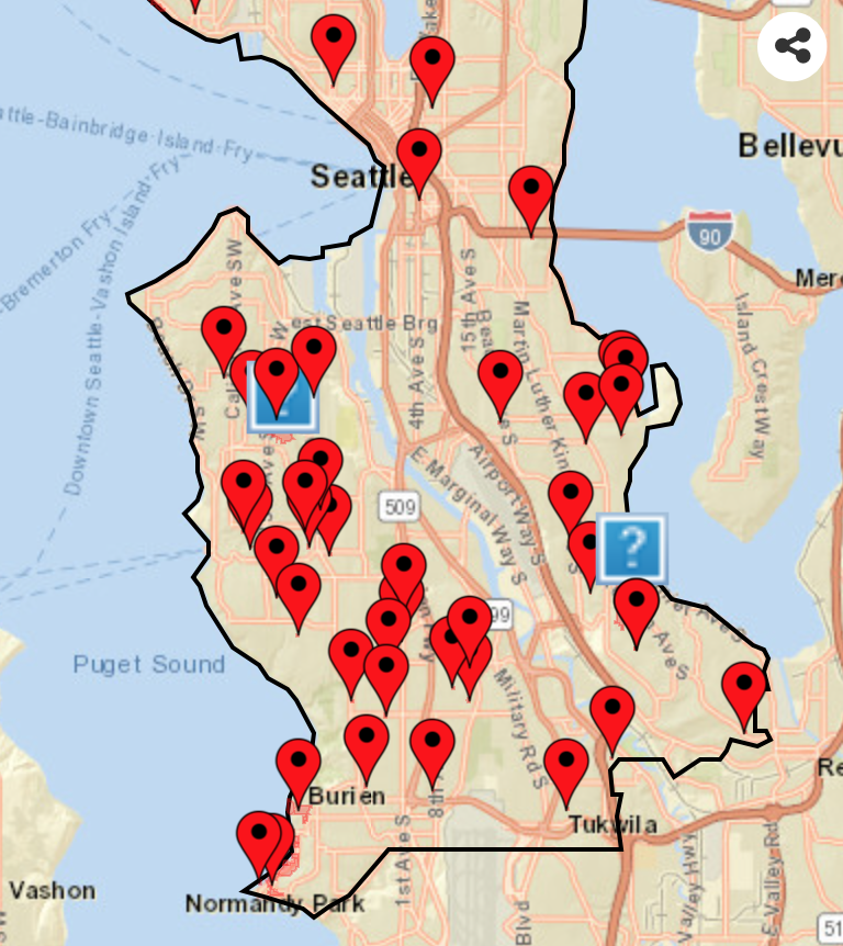 City Light Power Outage Map - United States Map